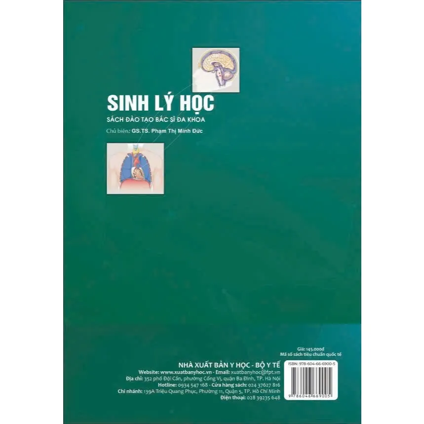 Ảnh Sách - Sinh lý học (Sách đào tạo bác sỹ đa khoa) 1