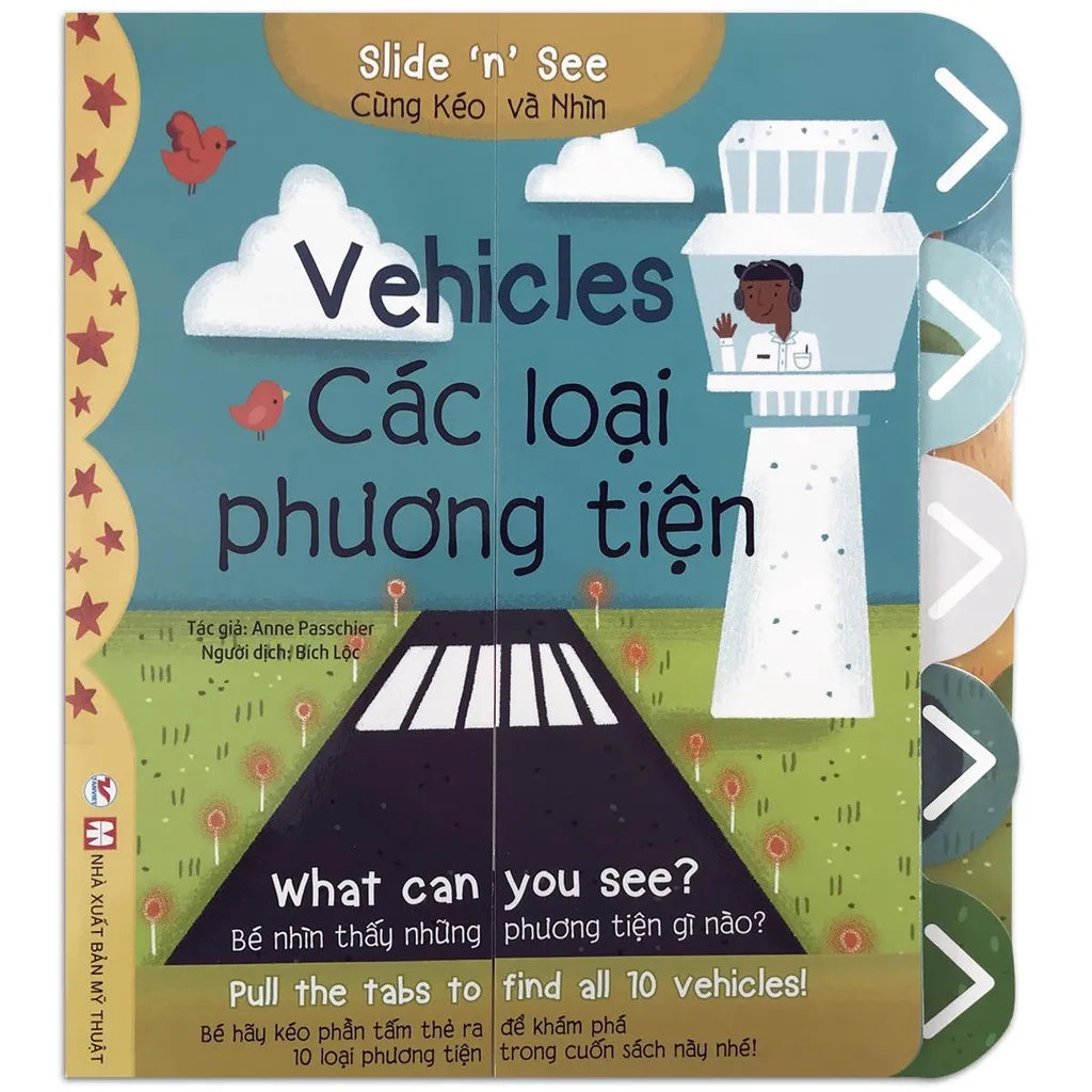 Ảnh Sách - Slide n See - Cùng kéo và nhìn (Dành cho trẻ 2+) - Bộ 4 quyển lẻ tùy chọn 4