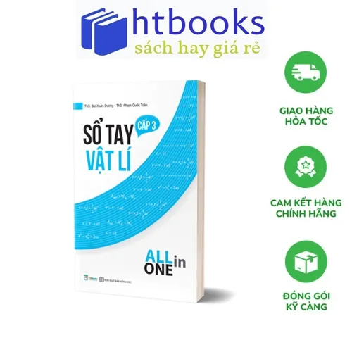 Ảnh Sách - Sổ tay All In One Toán, Lý, Hóa, Văn, Tiếng Anh Cấp 3  & 360 Động Từ Bất Quy Tắc và 12 Thì (Combo/Lẻ Tùy Chọn) 3