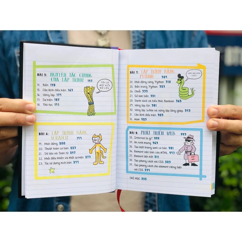 Ảnh Sách Sổ tay khoa học máy tính và mã hóa sách học ngôn ngữ lập trình Bìa cứng 580 trang Á Châu Books 3