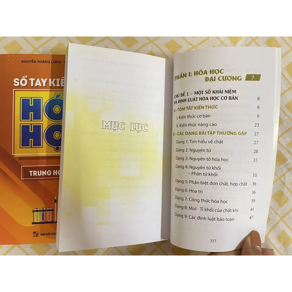 Ảnh Sách - Sổ tay kiến thức Hóa học Trung học cơ sở 2