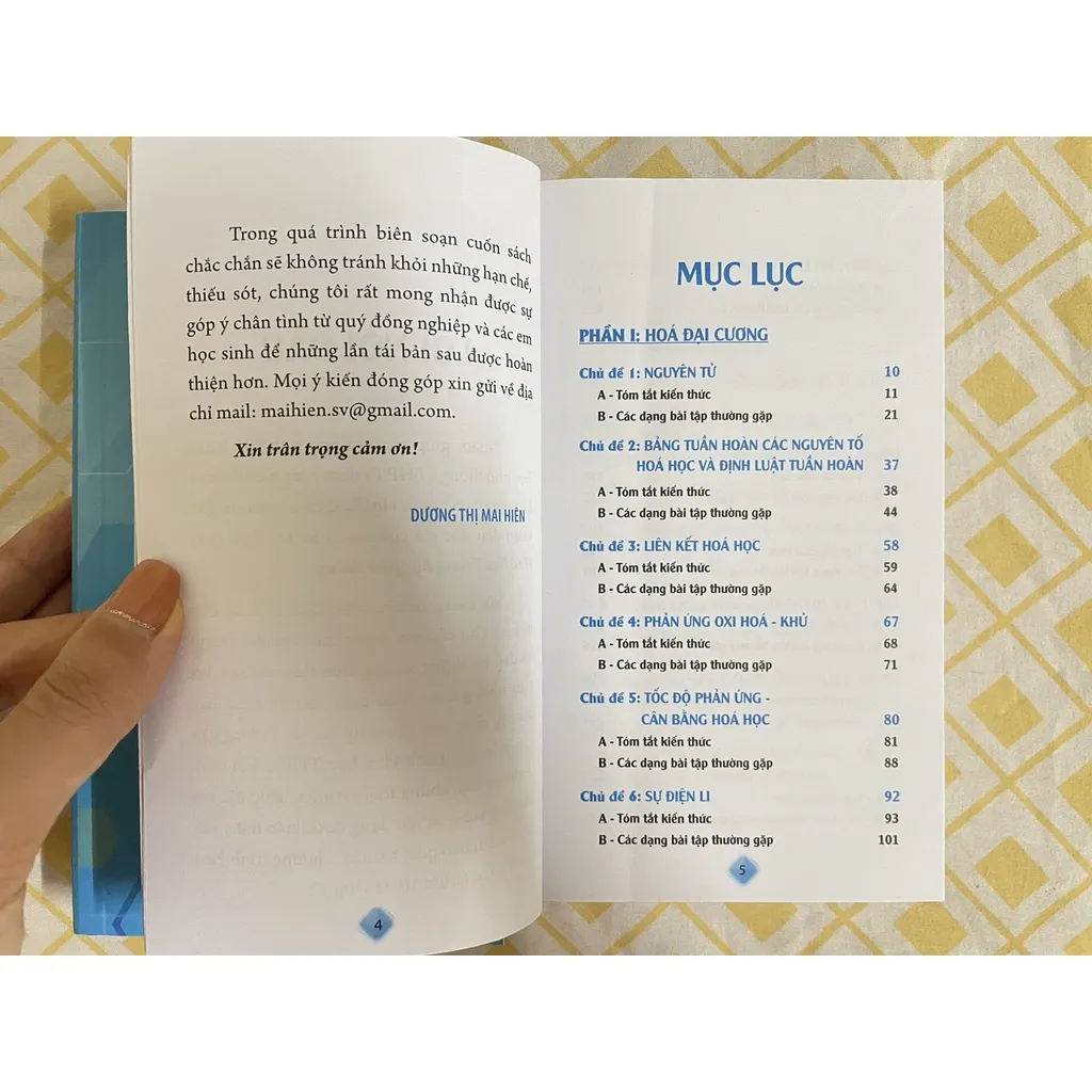Ảnh Sách - Sổ tay kiến thức Hóa học Trung học phổ thông 4