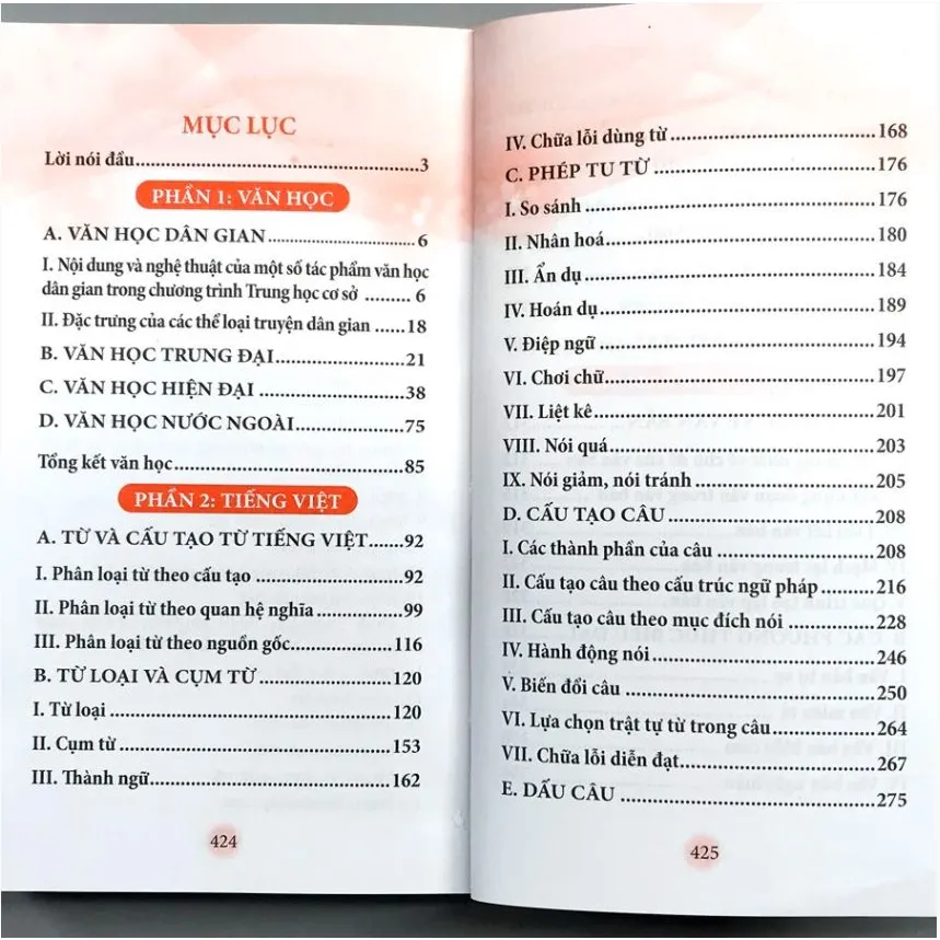 Ảnh Sách - Sổ tay kiến thức ngữ văn trung học cơ sở - Tổng hợp kiến thức cơ bản lớp 6, 7, 8, 9 - B85 1