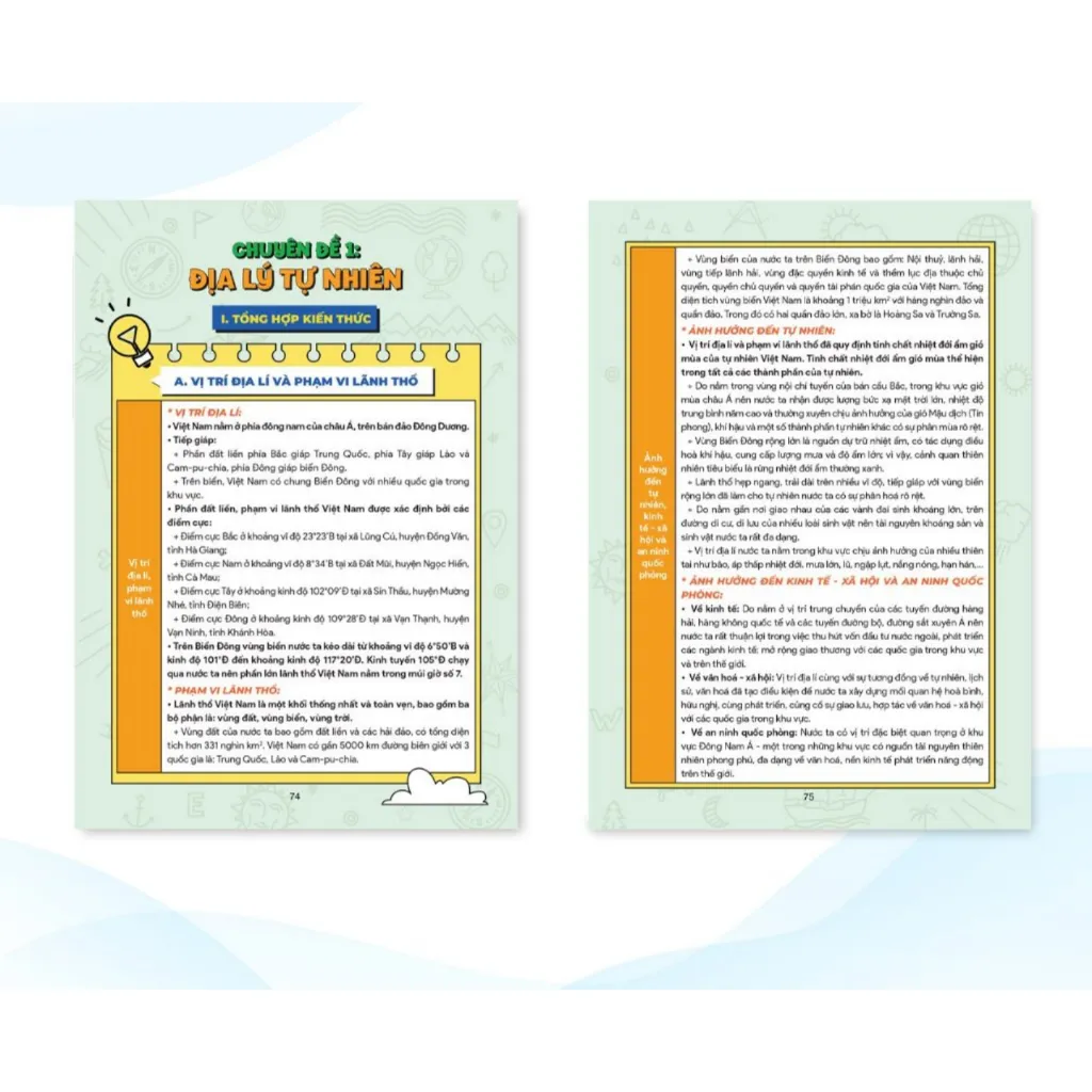 Ảnh Sách - Sổ Tay Kiến Thức Sử Địa GDCD lớp 12 Ôn Thi THPT 4