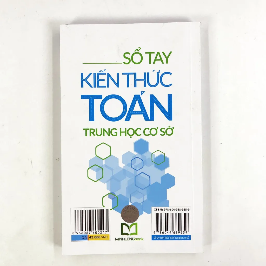 Ảnh Sách Sổ tay kiến thức Toán Trung Học Cơ Sở 3