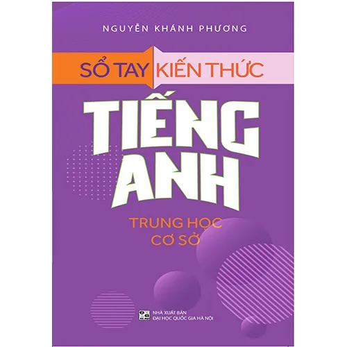 Ảnh Sách : Sổ Tay Kiến Thức Trung Học Cơ Sở Toán + Ngữ Văn + Tiếng Anh 1