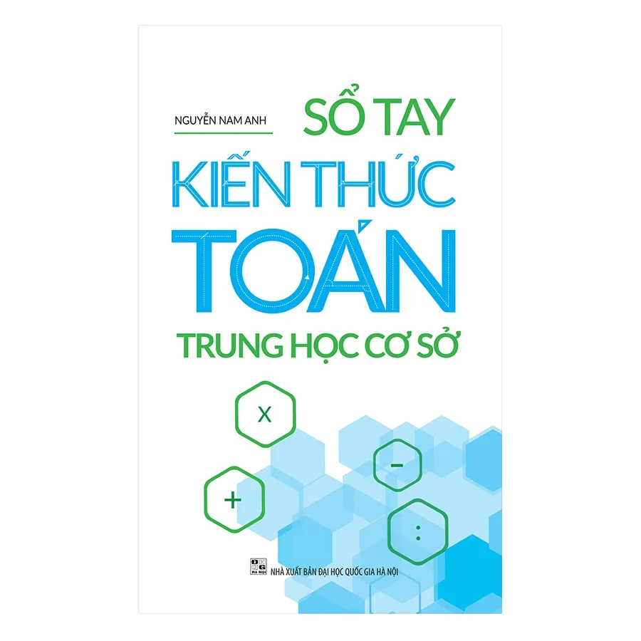Ảnh Sách : Sổ Tay Kiến Thức Trung Học Cơ Sở Toán + Ngữ Văn + Tiếng Anh 3