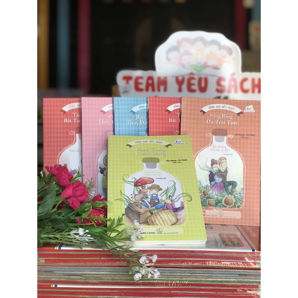 Ảnh SÁCH - Sống đẹp mỗi ngày - có nhiều chủ đề shop tự chọn. Sách tập nào cũng hay các bạn yên tâm nhé 3
