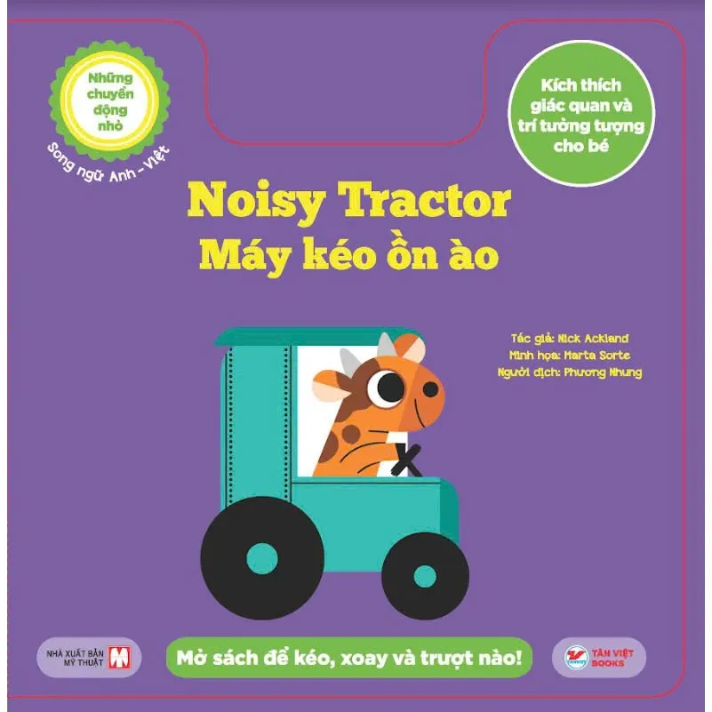 Ảnh Sách Song Ngữ Anh Việt - Những Chuyển Động Nhỏ Kích Thích Giác Quan Và Trí Tưởng Tượng Cho Bé 2