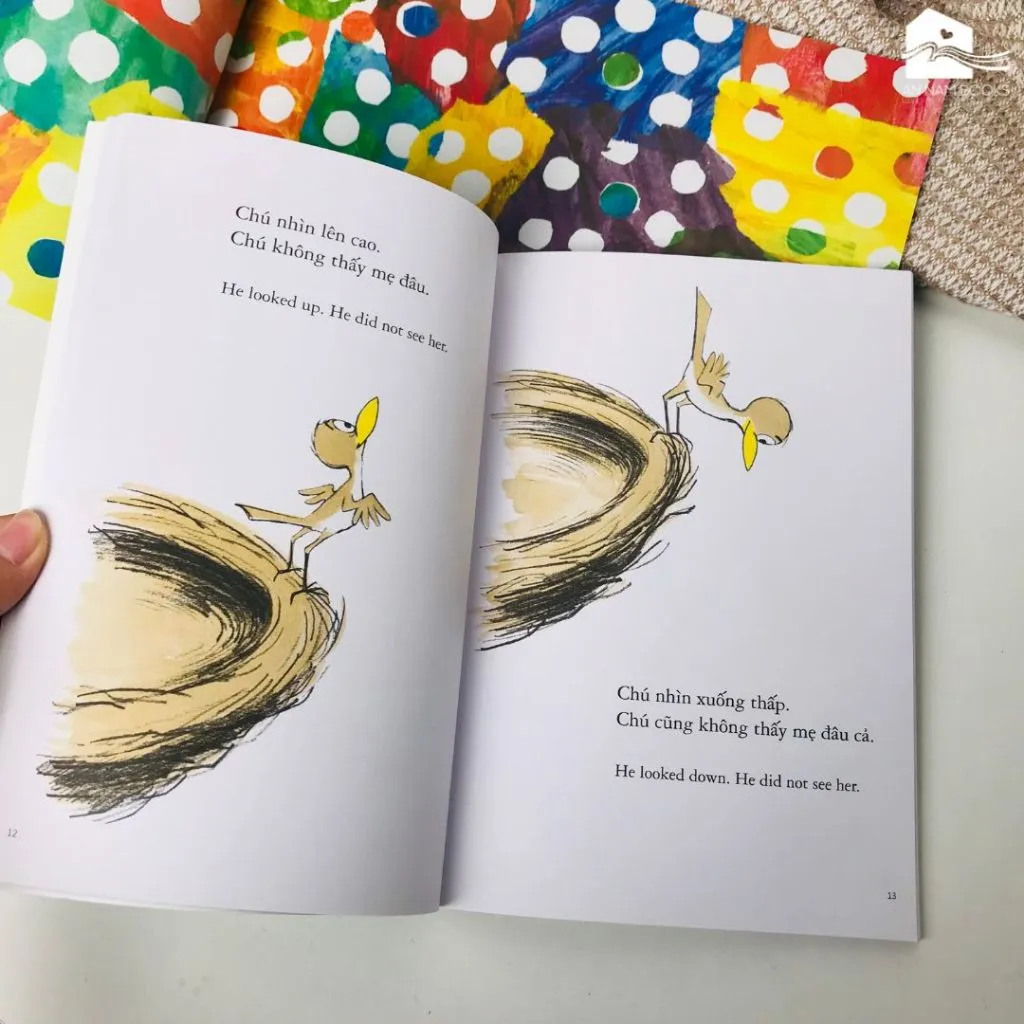 Ảnh Sách song ngữ kinh điển - Mẹ Có Phải Mẹ Của Con? - Are you my mother? 4