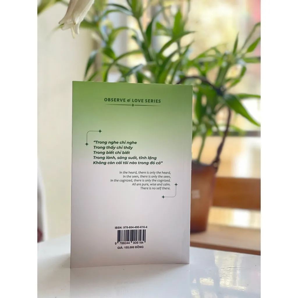 Ảnh Sách song ngữ Tình yêu luôn ở đây Observe and love (size 12*18) | Phương Bùi 1