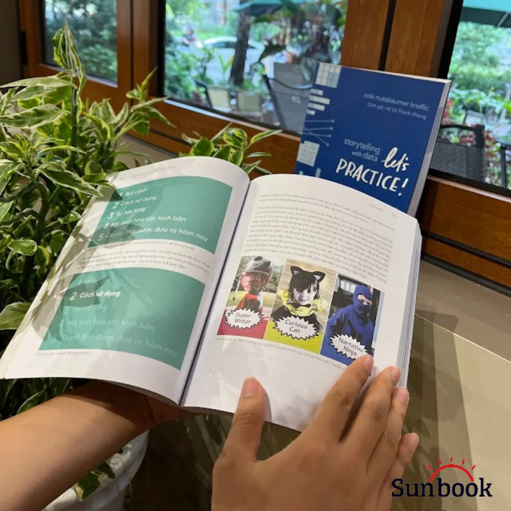 Ảnh Sách Storytelling With Data: Let's Practice! & Storytelling With You 4