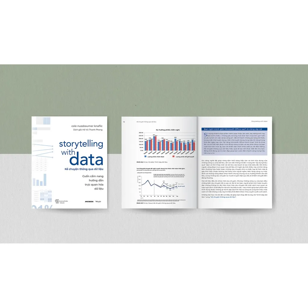 Ảnh Sách - Storytelling With Data - Kể Chuyện Thông Qua Dữ Liệu - Cuốn Cẩm Nang Hướng Dẫn Trực Quan Hoá Dữ Liệu 3