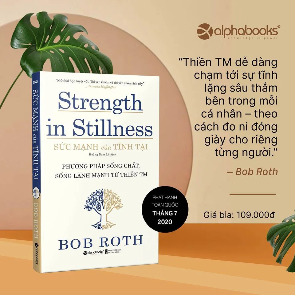 Ảnh Sách  - Sức Mạnh Của Tĩnh Tại - Phương pháp sống chất, sống lành mạnh từ Thiền TM (Alpha Books) 2
