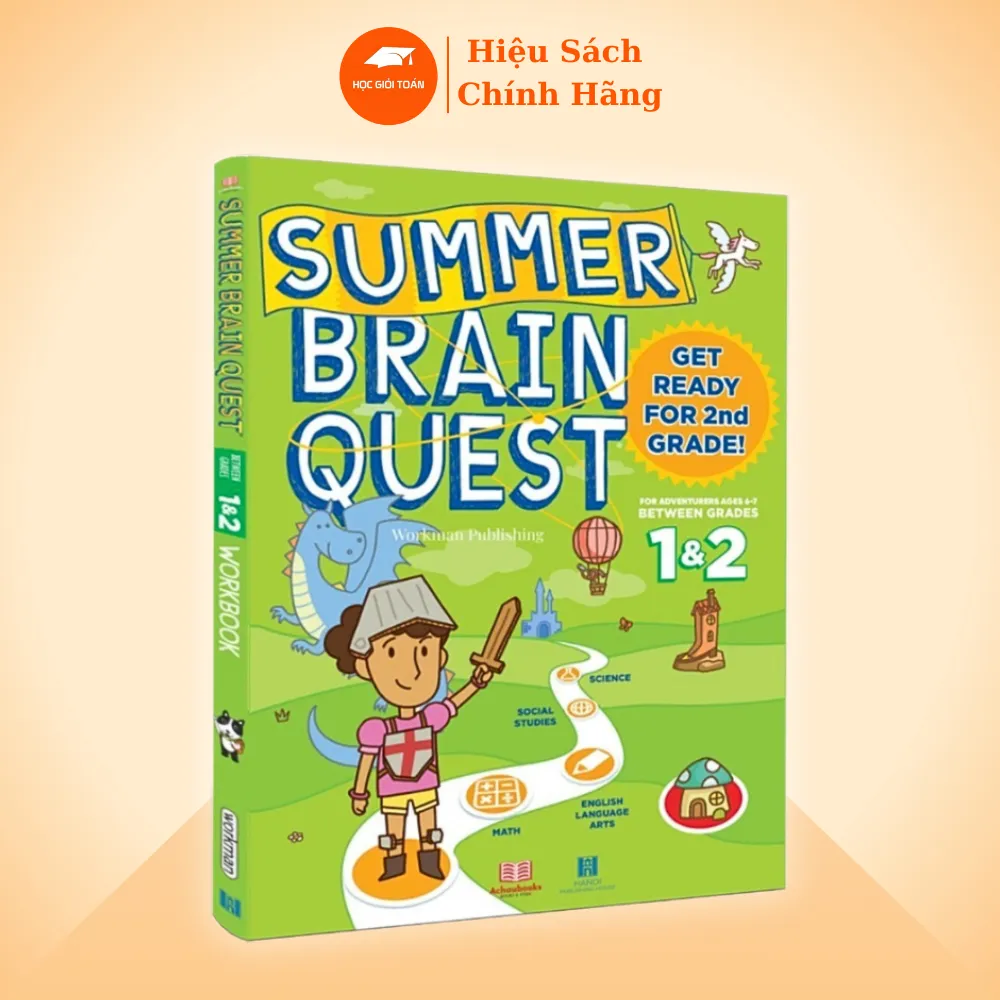 Ảnh Sách Summer Brain Quest 2 - Get ready for 2nd grade ( Chuẩn bị vào lớp 2 dành cho bé 6 đến 7 tuổi ) 1