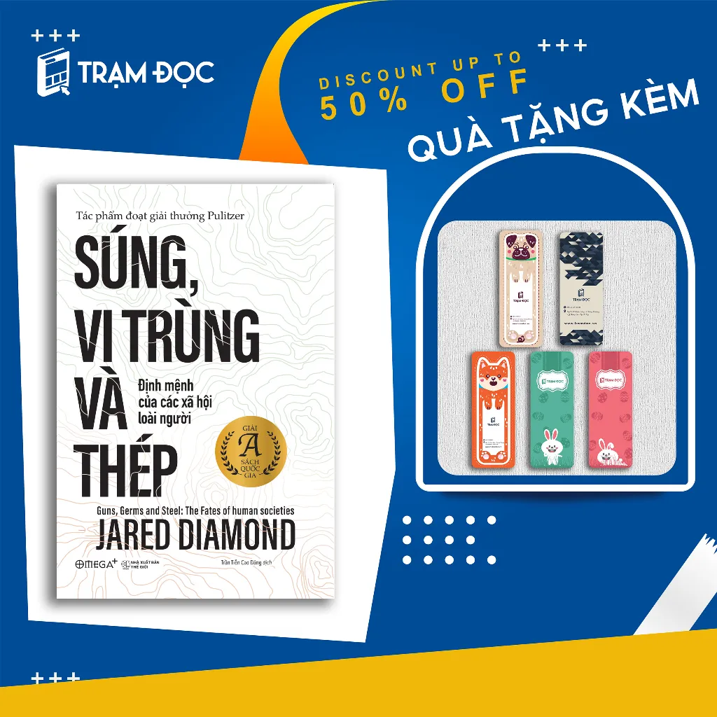 Ảnh Sách - Súng, Vi Trùng Và Thép (Tái Bản ) 2
