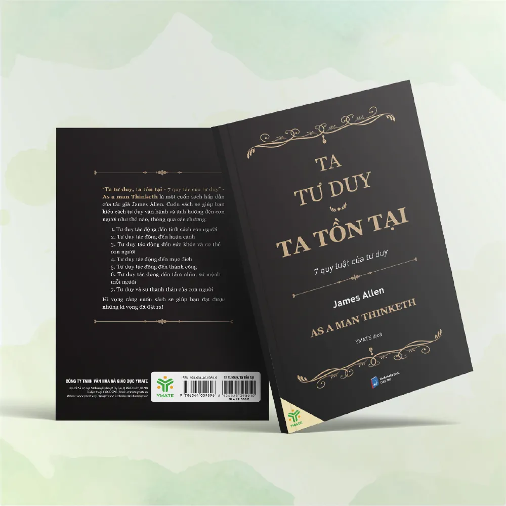 Ảnh Sách - Ta Tư Duy Ta Tồn Tại - Khi Người Ta Tư Duy - 7 Quy Luật Của Tư Duy - YMATE 1