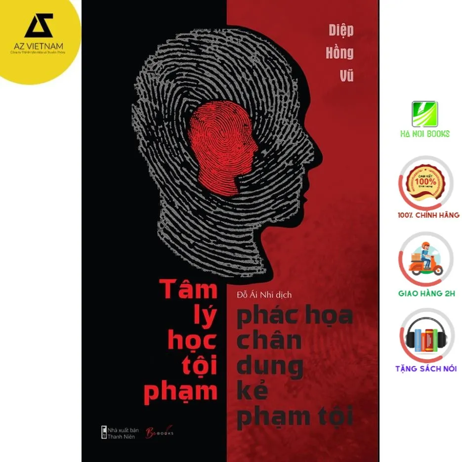 Ảnh Sách - Tâm Lý Học – Phác Họa Chân Dung Kẻ Phạm Tội - AZVietNam 2