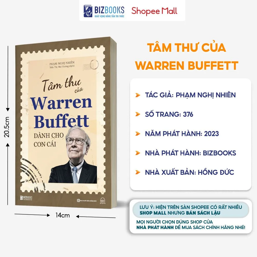 Ảnh Sách - Tâm Thư Của Warren Buffett Dành Cho Con Cái - Tìm Ra Giá Trị Và Ý Nghĩa Thực Sự Của Cuộc Sống - Bizbooks 3
