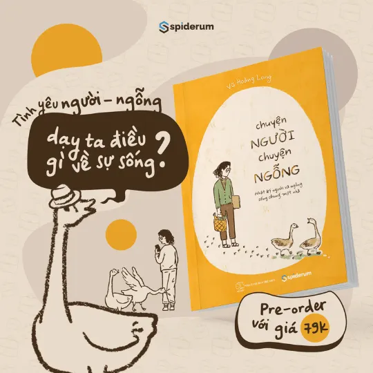 Ảnh Sách Tản Văn Chuyện Người Chuyện Ngỗng - Tác Giả Vũ Hoàng Long 1