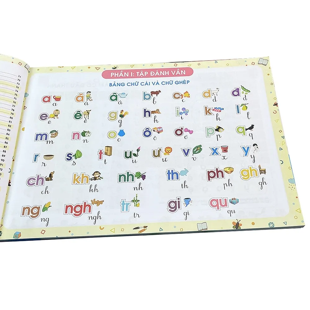 Ảnh Sách - Tập Đánh Vần Tiếng Việt Theo Sơ Đồ Tư Duy Phiên Bản Mới Nhất 5.0 2