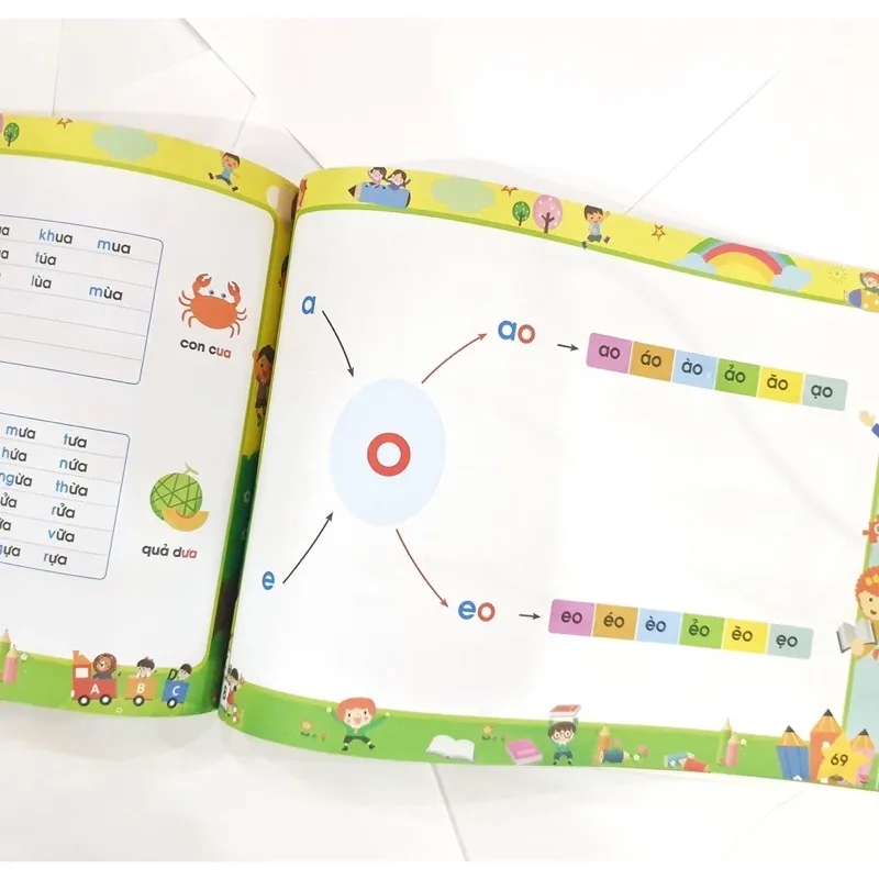 Ảnh Sách - Tập Đánh Vần Tiếng Việt - Phiên Bản Mới 2025 ( Có File Nghe ) 2
