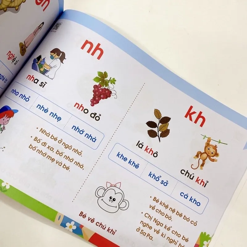Ảnh Sách - Tập Đánh Vần Tiếng Việt - Phiên Bản Mới 2025 ( Có File Nghe ) 4