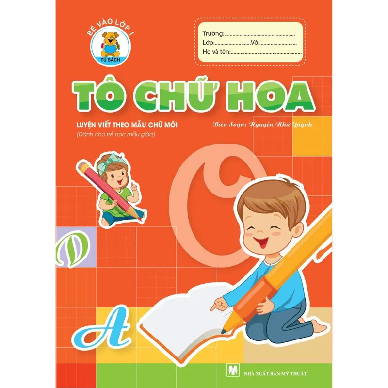 Ảnh Sách - Tập Tô Nét Cơ Bản , Tô Số , Tập Tô Chữ Cho Bé Vào Lớp 1 1