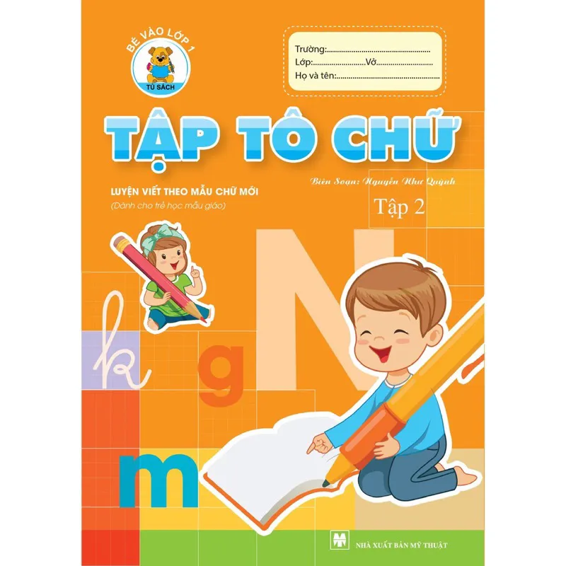 Ảnh Sách - Tập Tô Nét Cơ Bản , Tô Số , Tập Tô Chữ Cho Bé Vào Lớp 1 4