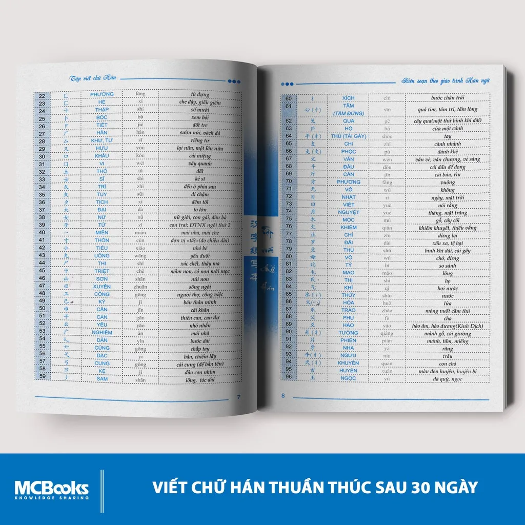 Ảnh Sách - Tập Viết Chữ Hán (Phiên bản mới) 3