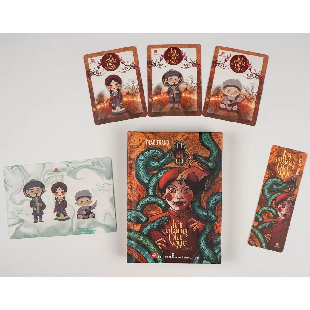 Ảnh Sách - Tết ở làng Địa Ngục - Bản đặc biệt (kèm postcard, chữ ký)/ thường tùy chọn - Thảo Trang - Văn học kinh dị 1