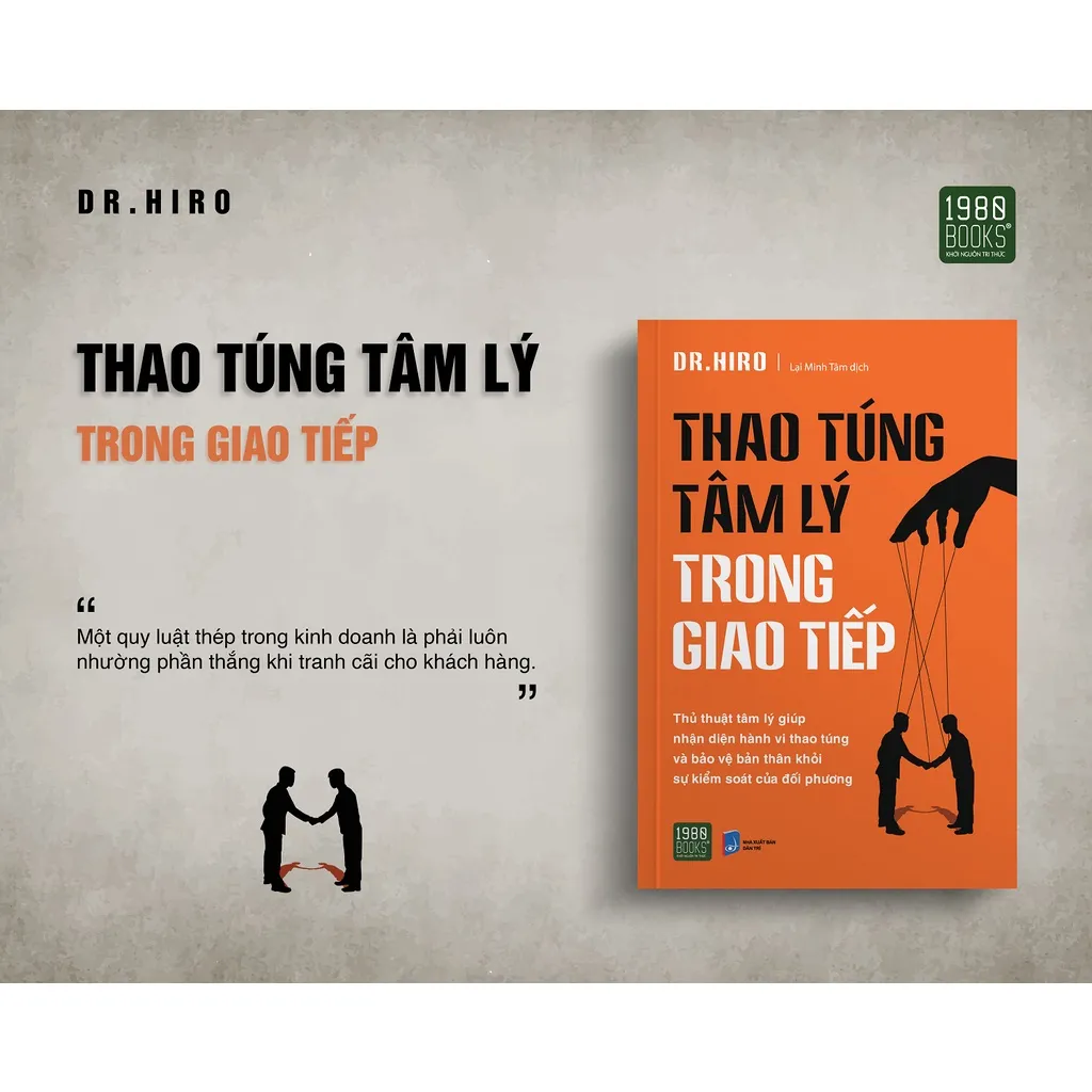 Ảnh Sách - Thao túng tâm lý trong giao tiếp 3