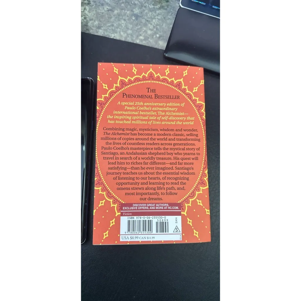 Ảnh Sách: The Alchemist 25th Anniversary: A Fable About Following Your Dream 2