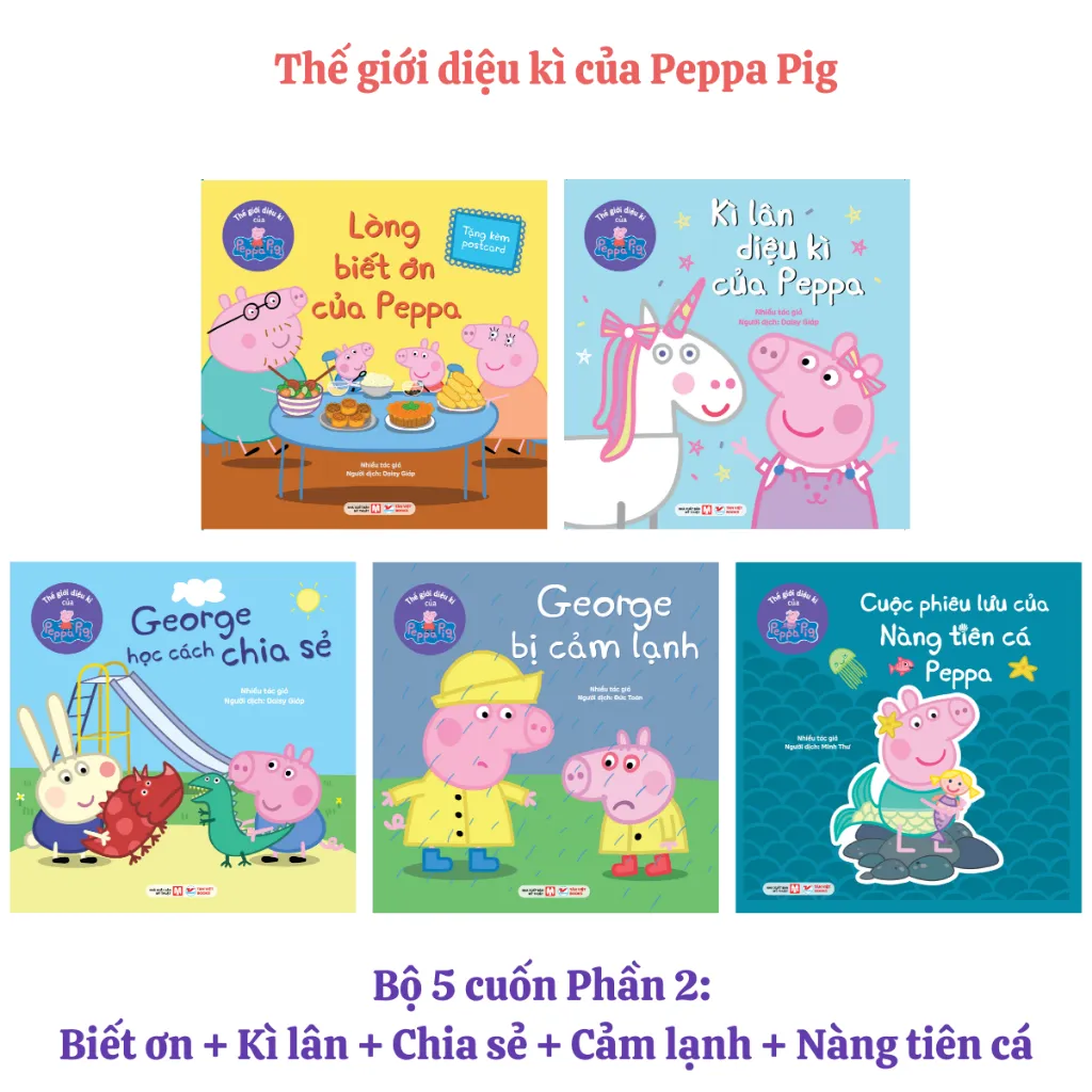 Ảnh Sách - Thế giới diệu kì của Peppa Pig - Truyện tranh (Combo, lẻ tùy chọn) 2