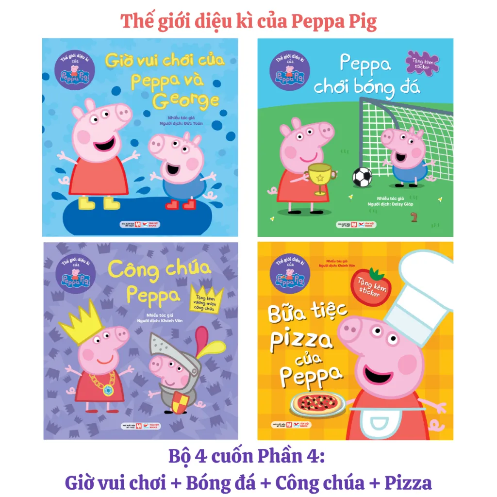 Ảnh Sách - Thế giới diệu kì của Peppa Pig - Truyện tranh (Combo, lẻ tùy chọn) 4