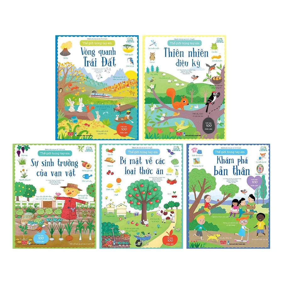 Ảnh Sách - Thế Giới Trong Tay Em ( bộ 5 Cuốn lẻ tự chọn) đinh tị 4