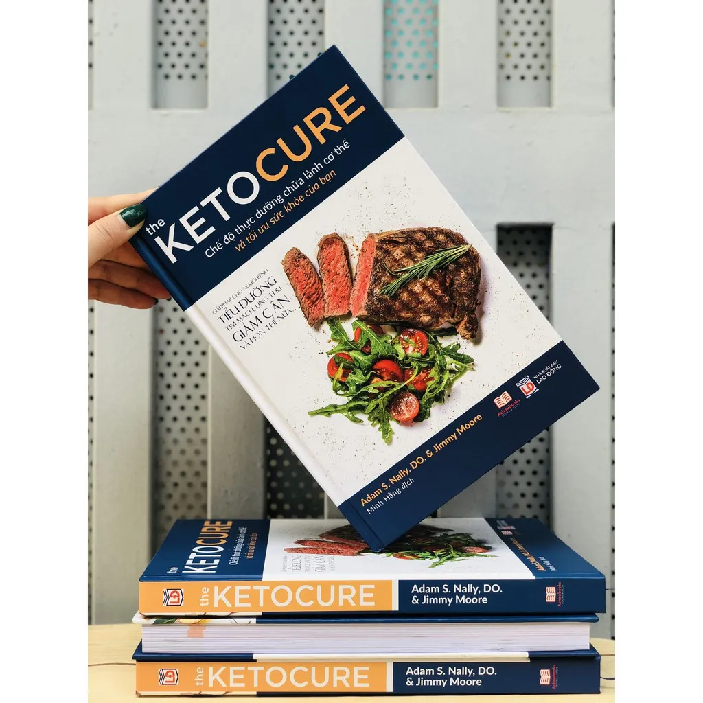 Ảnh Sách The Keto Cure - Thực dưỡng đúng cách để có một cơ thể khỏe và đẹp 2