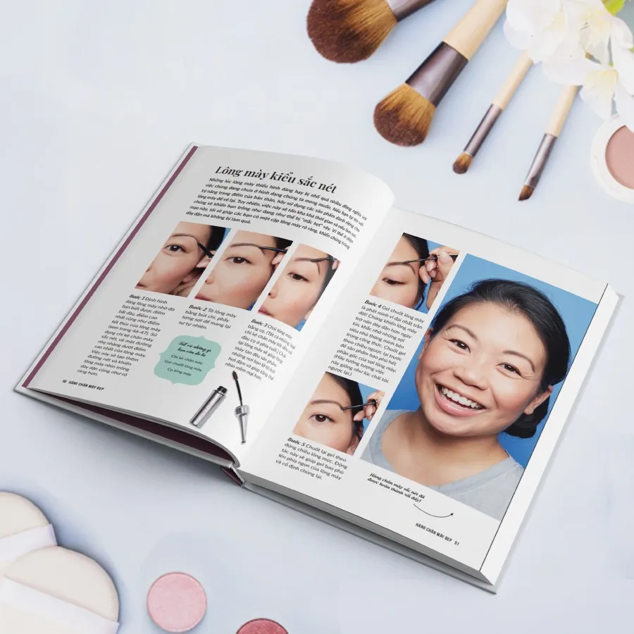 Ảnh Sách The Makeup Manual - Trang Điểm Tự Nhiên, Học Cách Trang Điểm 3