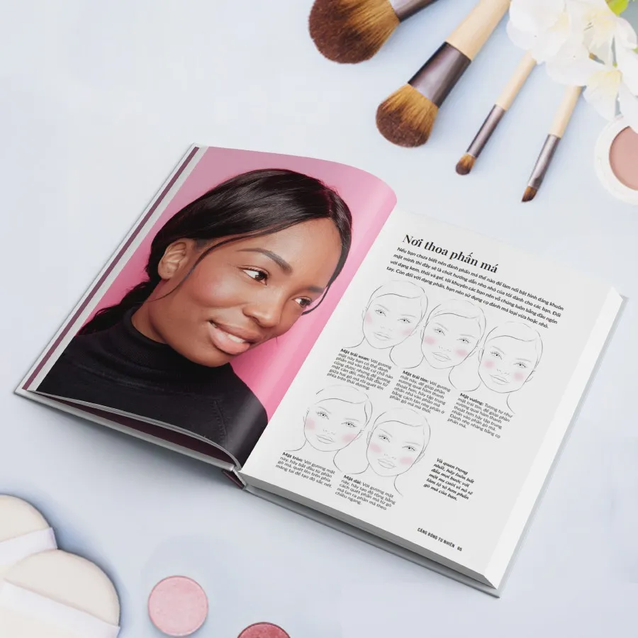 Ảnh Sách The Makeup Manual - Trang Điểm Tự Nhiên, Học Cách Trang Điểm 4