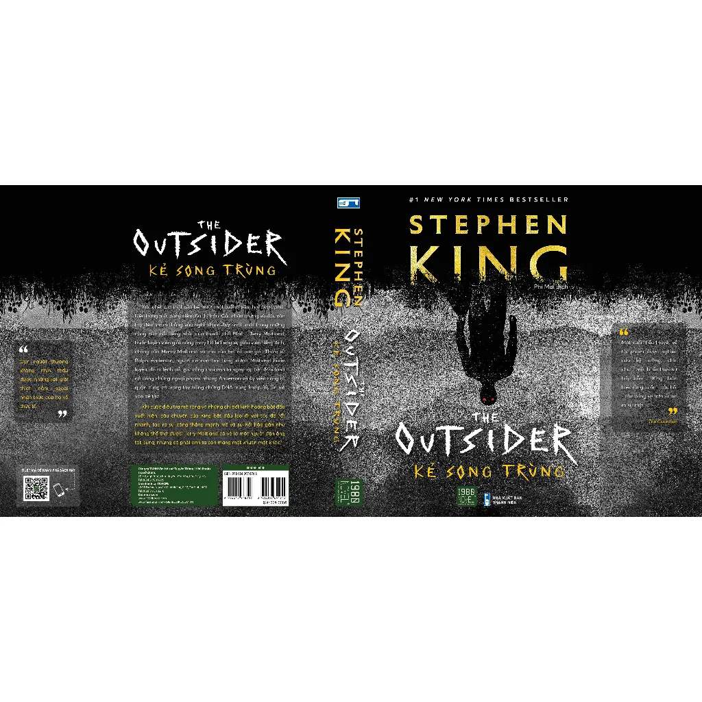 Ảnh Sách - The Outsider - Kẻ Song Trùng - Stephen King 1