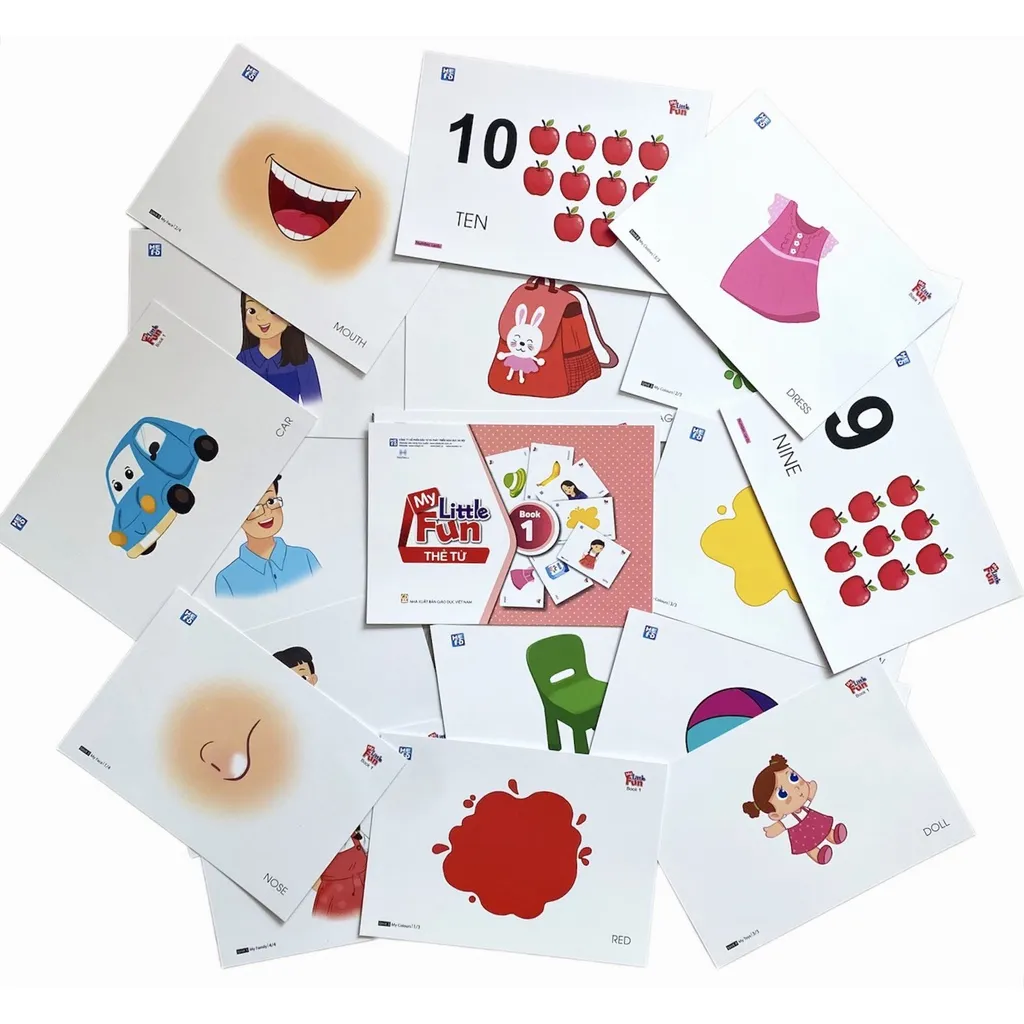 Ảnh Sách - Thẻ từ My Little Fun Book 1 1