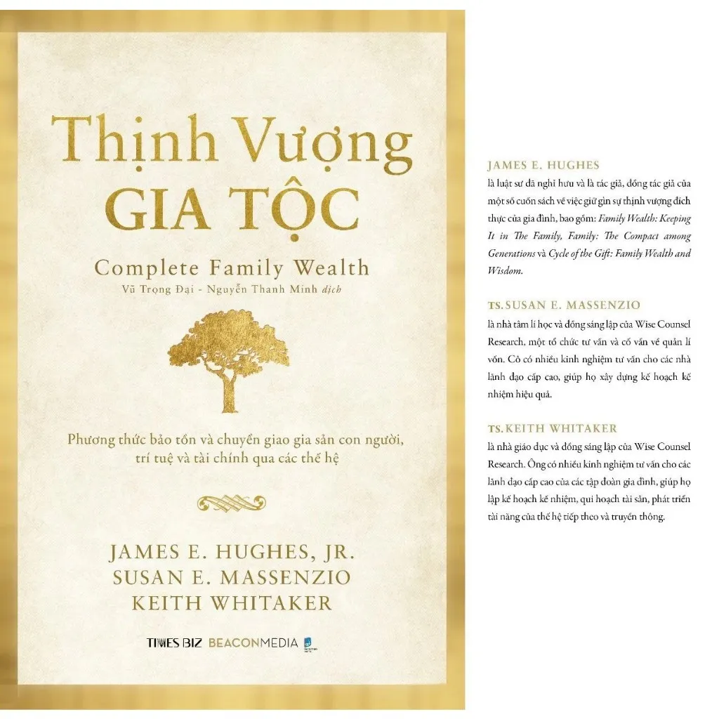 Ảnh Sách THỊNH VƯỢNG GIA TỘC - Phương thức bảo tồn và chuyển giao gia sản con người, trí tuệ và tài chính qua các thế hệ 2
