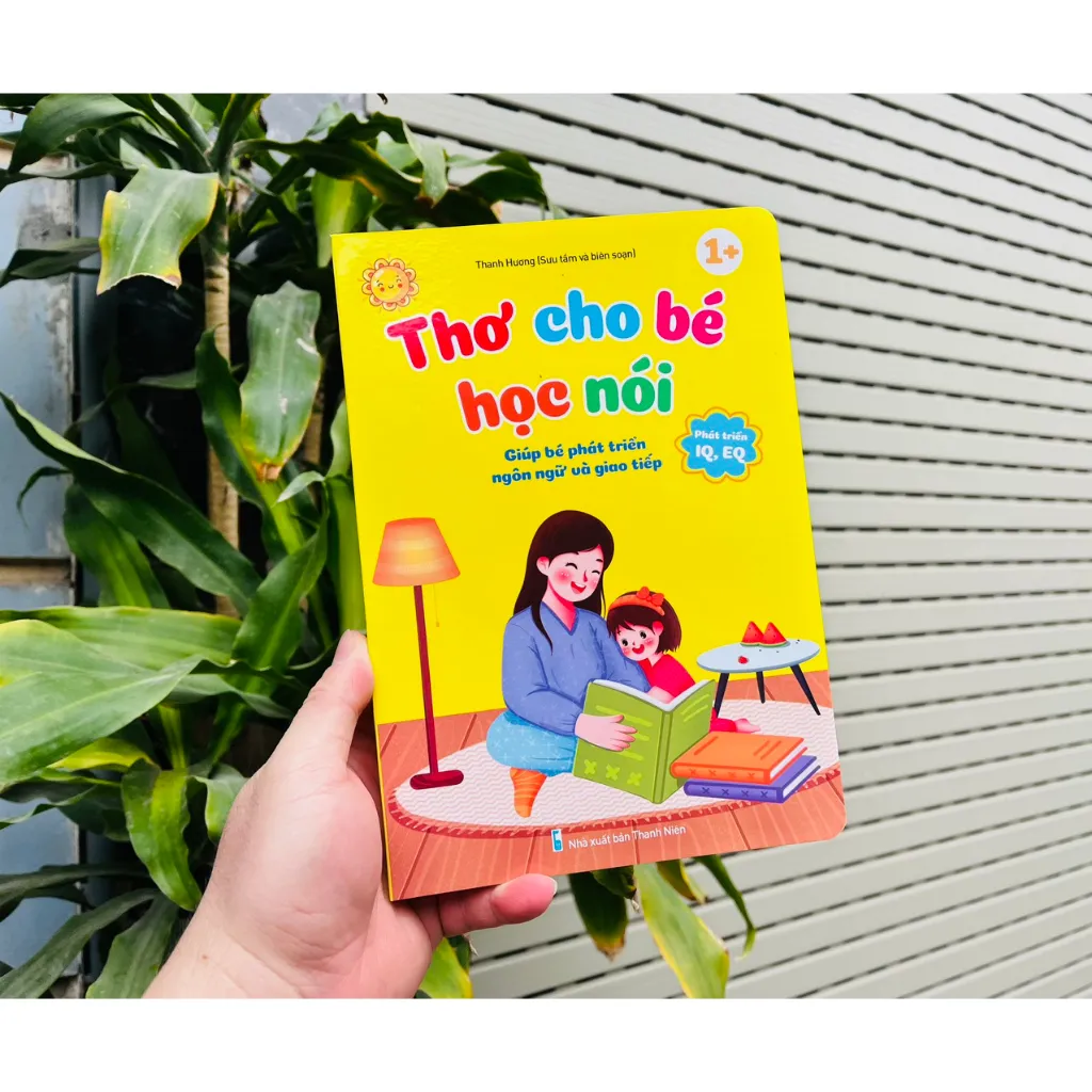 Ảnh Sách - Thơ Cho Bé Học Nói Bìa Cứng - Giúp Bé Phát triển IQ, EQ (cho bé từ 1 tuổi) 4
