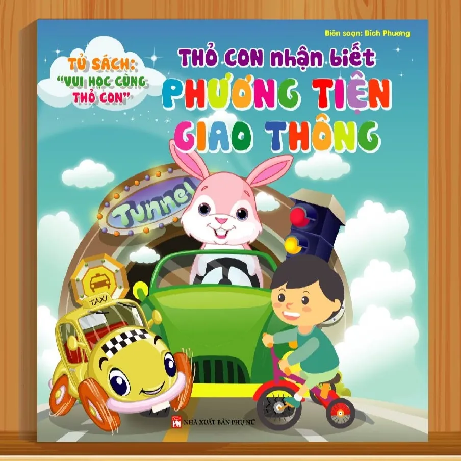 Ảnh Sách - Thỏ Con Nhận Biết Phương Tiện Giao Thông 1