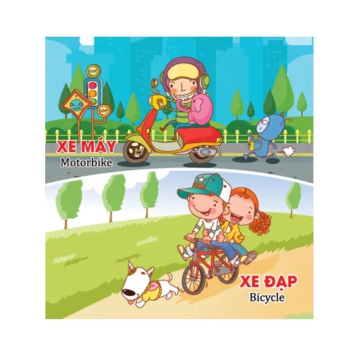 Ảnh Sách - Thỏ Con Nhận Biết Phương Tiện Giao Thông 2