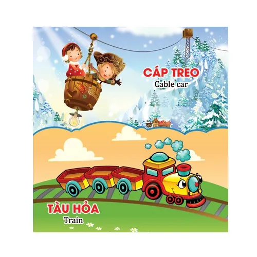 Ảnh Sách - Thỏ Con Nhận Biết Phương Tiện Giao Thông 3