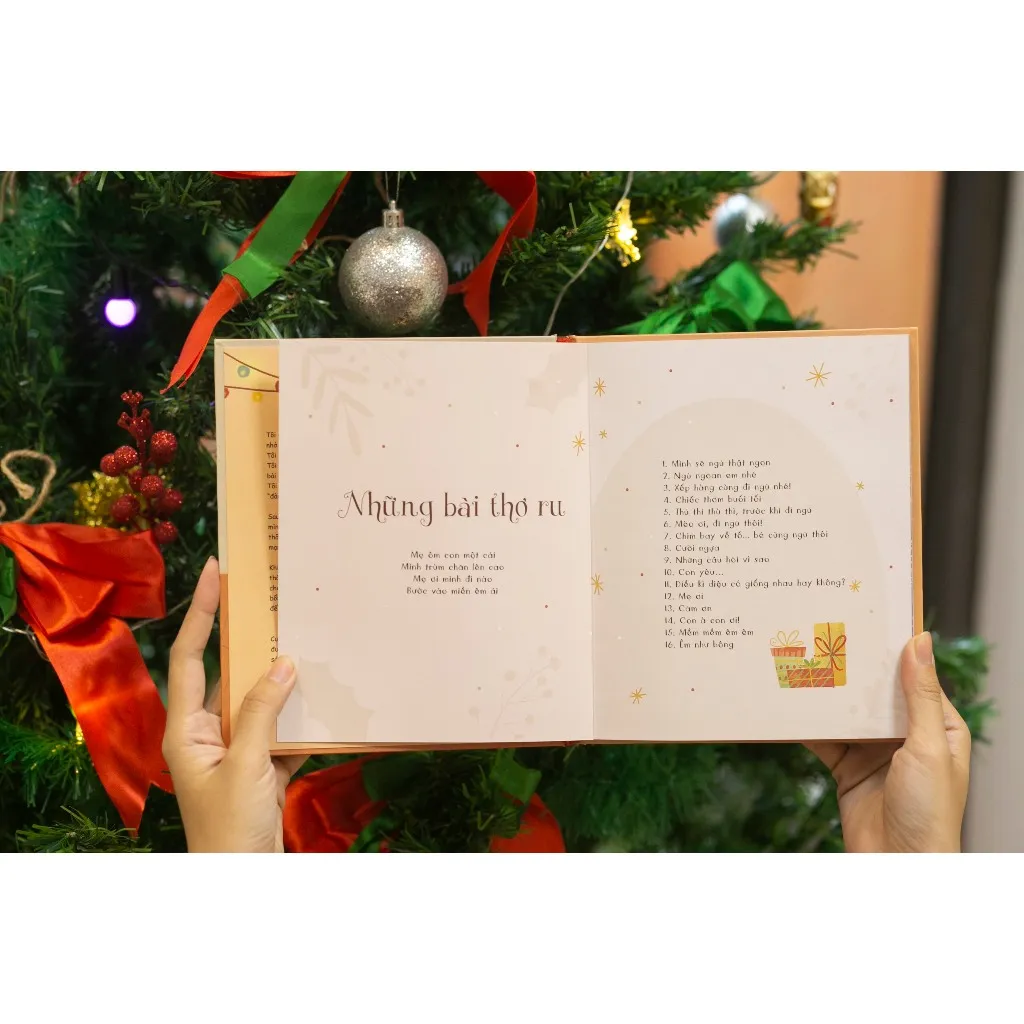 Ảnh Sách Thơ Ru - Cuốn Đêm Ấm (Bìa cứng, kèm nhạc) - Cho bé trước giờ đi ngủ, Casa Sunshine 1