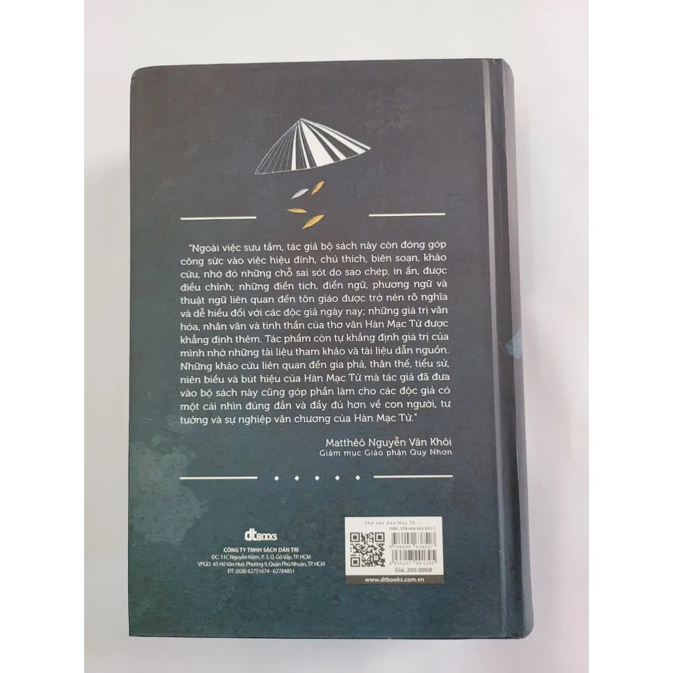 Ảnh Sách - Thơ văn Hàn Mạc Tử 1