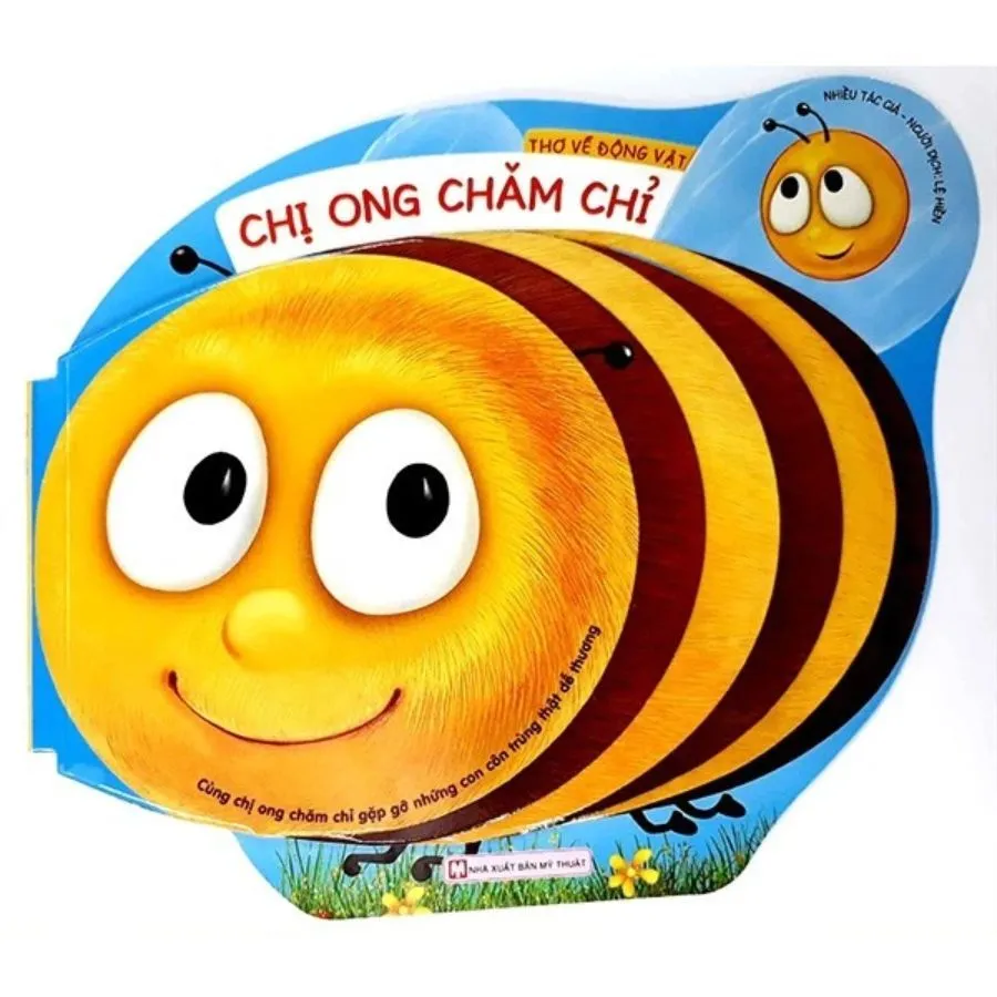Ảnh Sách - Thơ Về Động Vật: Cô Cừu Mũm Mĩm, Cá Hề Sặc Sỡ, Nhím Con Nhiều Gai, Chị Ong Chăm Chỉ - Bộ 4 quyển, lẻ tùy chọn 2