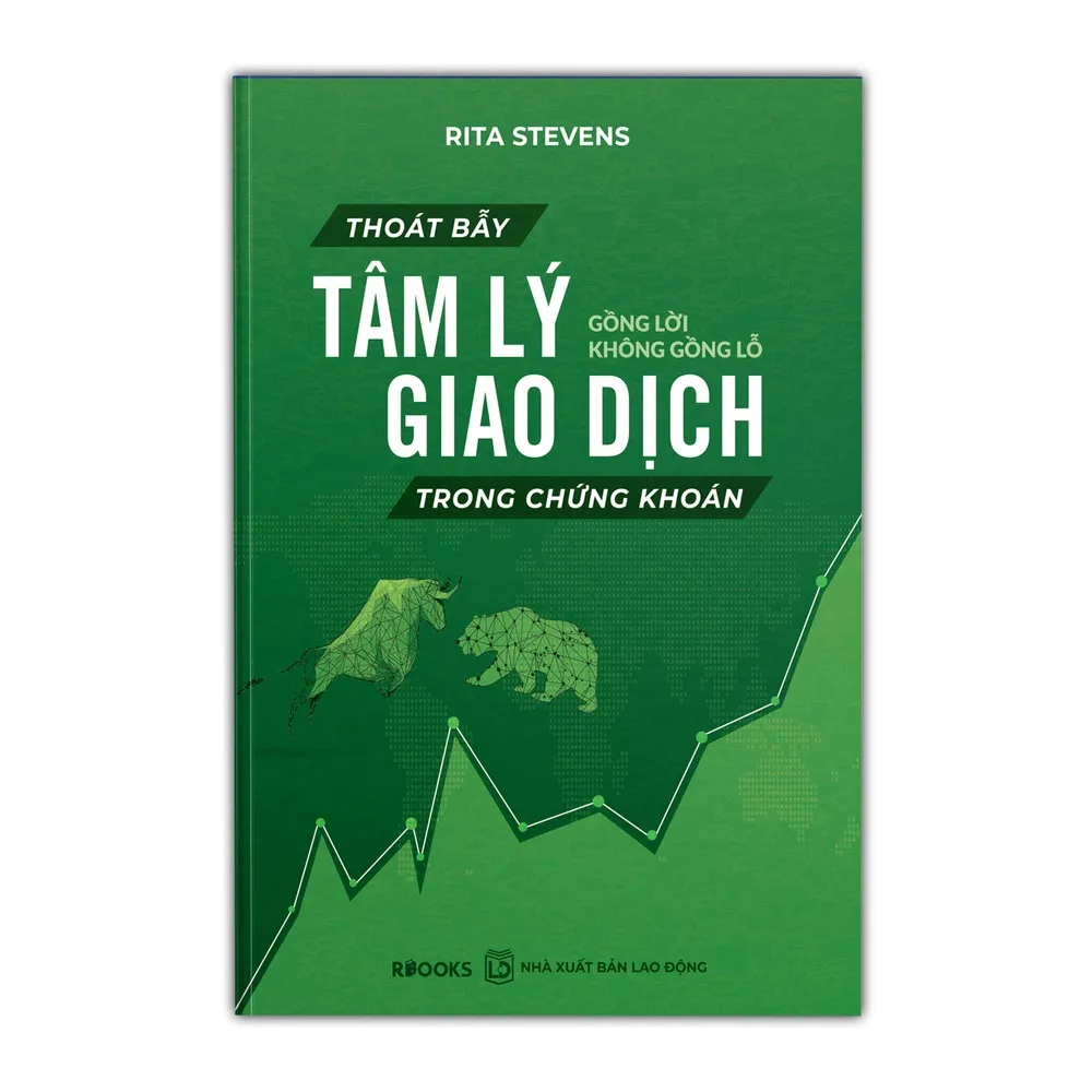 Ảnh Sách - Thoát Bẫy Tâm Lý Giao Dịch Trong Chứng Khoán - Gồng Lời Không Gồng Lỗ (Tặng kèm bookmark) - Rita Stevens 1
